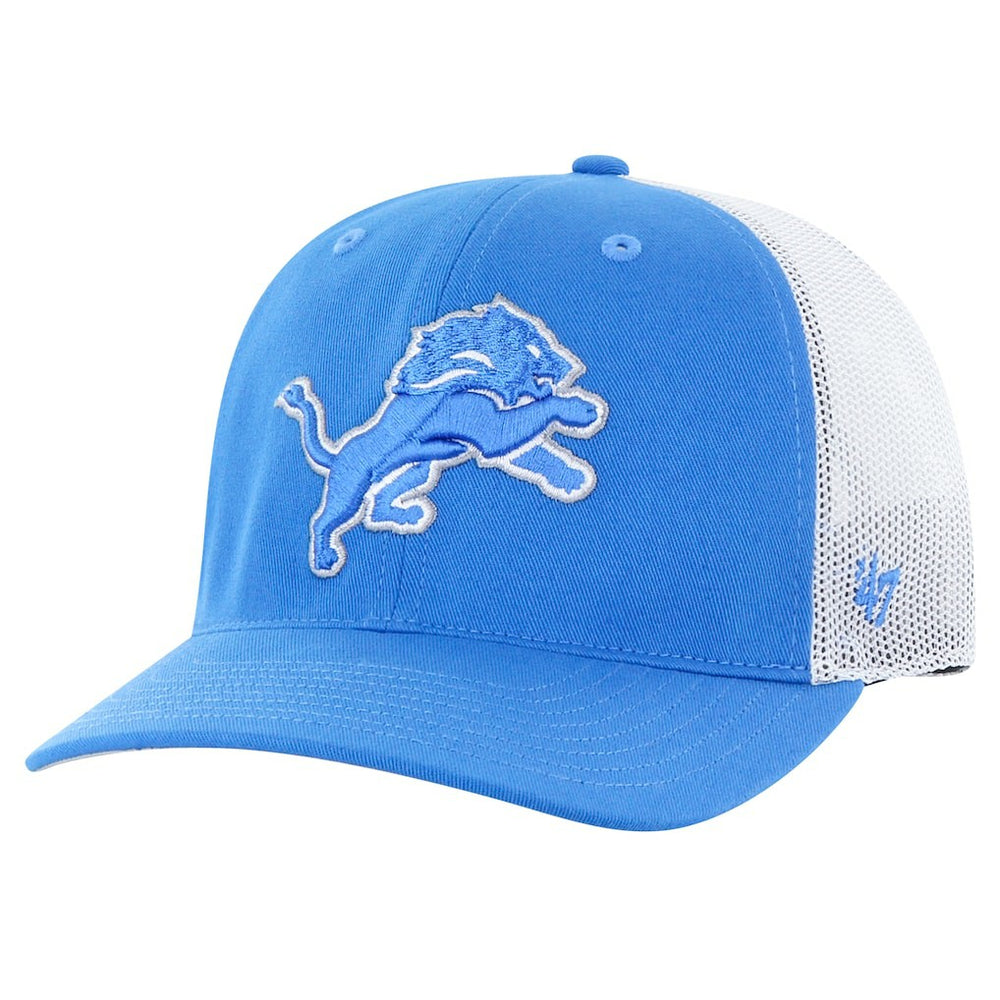 Detroit Lions '47 Youth Trucker Adjustable Hat Blue/White - 47 brand