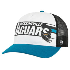 Jacksonville Jaguars '47 Youth Trucker Adjustable Hat White/Teal - 47 brand