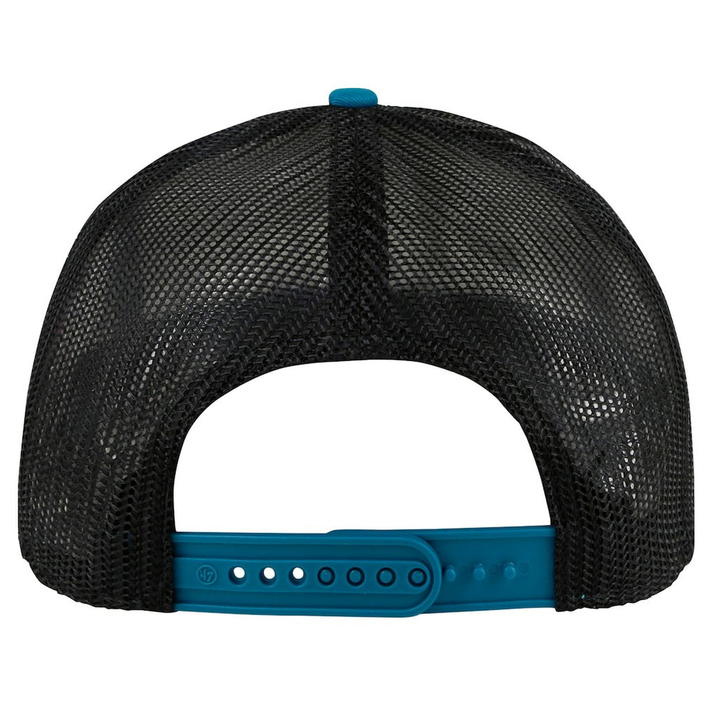 Jacksonville Jaguars '47 Youth Trucker Adjustable Hat White/Teal - 47 brand