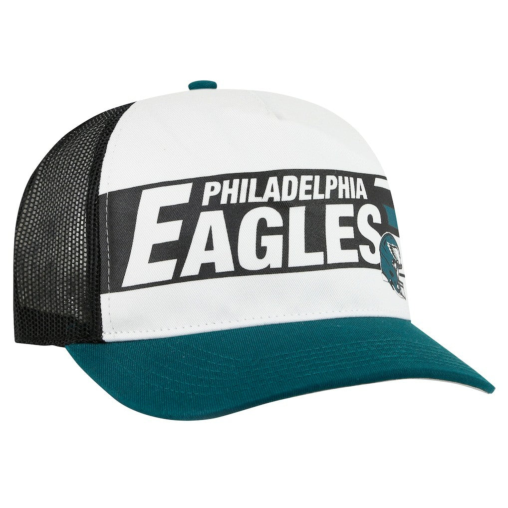 Philadelphia Eagles '47 Youth Trucker Adjustable Hat White/Midnight Green - 47 brand
