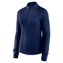 Boston Red Sox Fanatics Women's Elements Raglan Tri-Blend Quarter-Zip Top Online