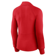 Philadelphia Phillies Fanatics Women's Elements Raglan Tri-Blend Quarter-Zip Top Near Me