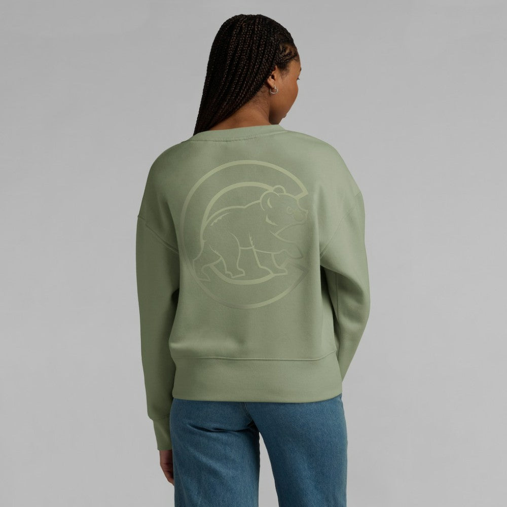 Chicago Cubs Fanatics Women's Elements Flow Pullover Sweatshirt Clearance