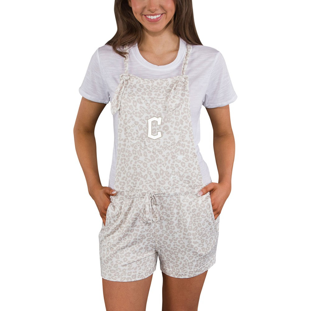 Cleveland Guardians Concepts Sport Women's Montana Hacci Knit Romper Overalls discount