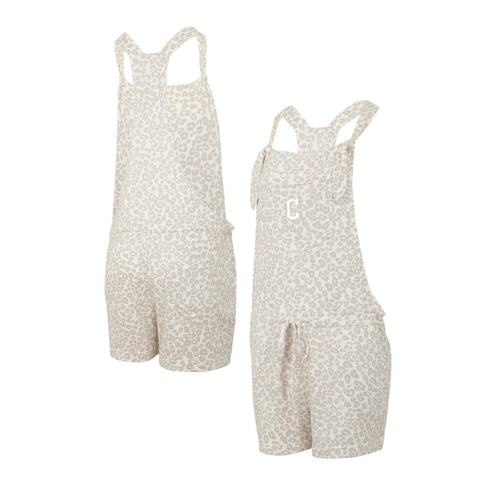 Cleveland Guardians Concepts Sport Women's Montana Hacci Knit Romper Overalls discount