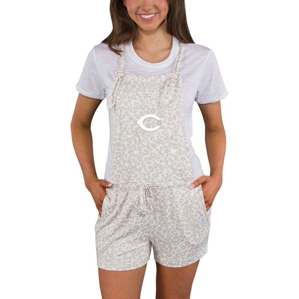 Cincinnati Reds Concepts Sport Women's Montana Hacci Knit Romper Overalls discount