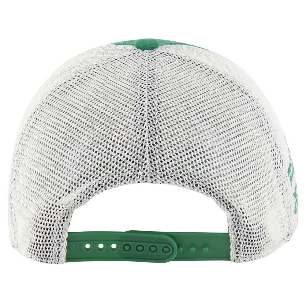 New York Jets '47 Throwback Clubhouse Boon Clean-Up Trucker Adjustable Hat Kelly Green - 47 brand