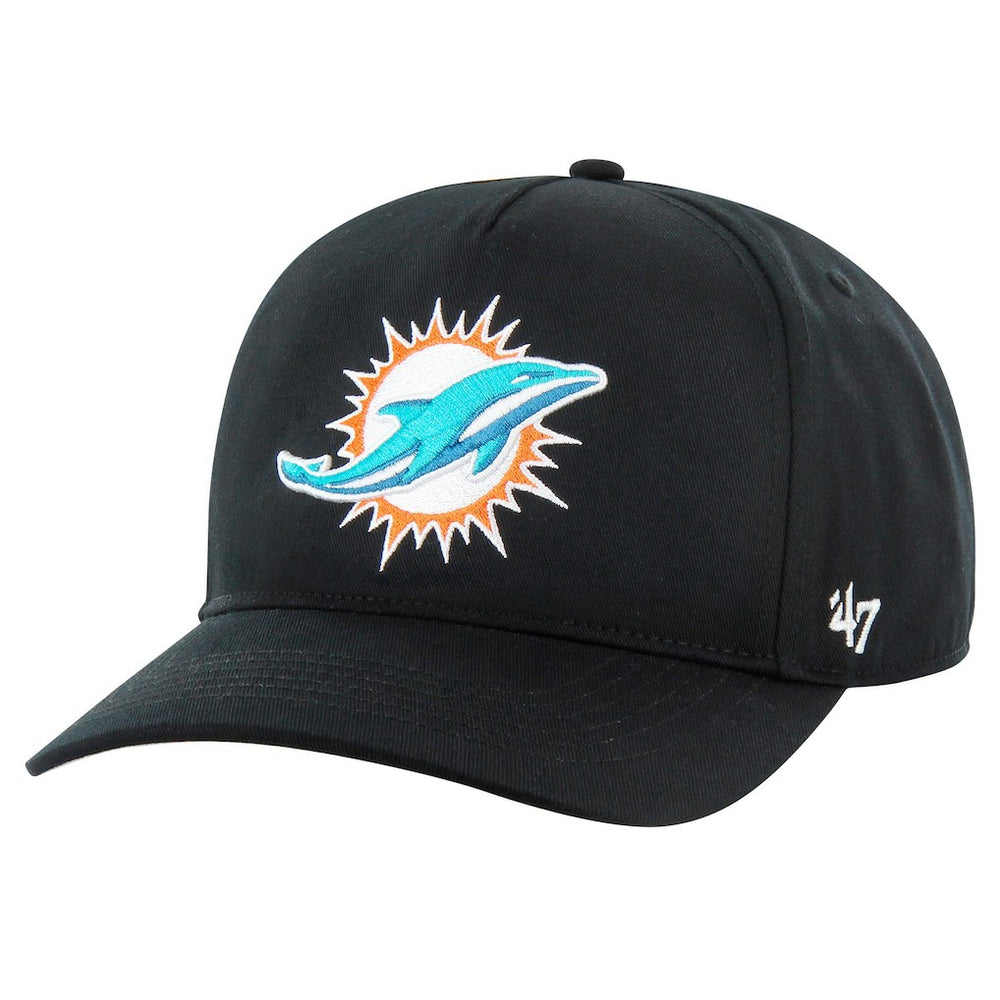 Miami Dolphins '47 Hitch Adjustable Hat Black - 47 brand