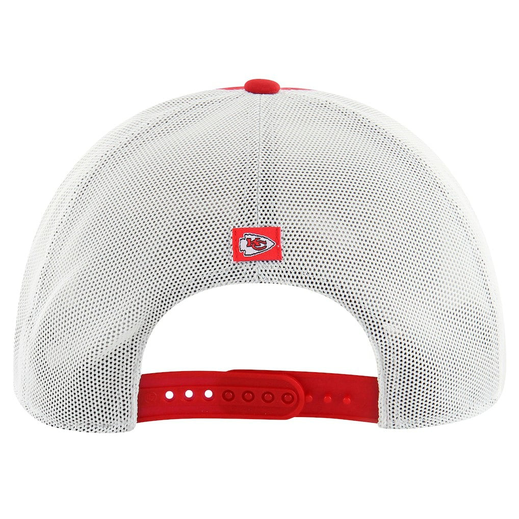 Kansas City Chiefs '47 Downburst Relaxed Hitch Trucker Adjustable Hat Red/White - 47 brand