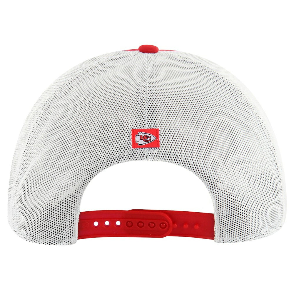 Kansas City Chiefs '47 Downburst Relaxed Hitch Trucker Adjustable Hat Red/White - 47 brand