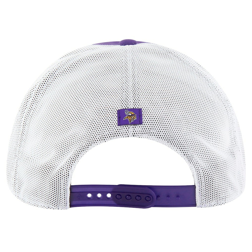 Minnesota Vikings '47 Downburst Relaxed Hitch Trucker Adjustable Hat Purple/White - 47 brand