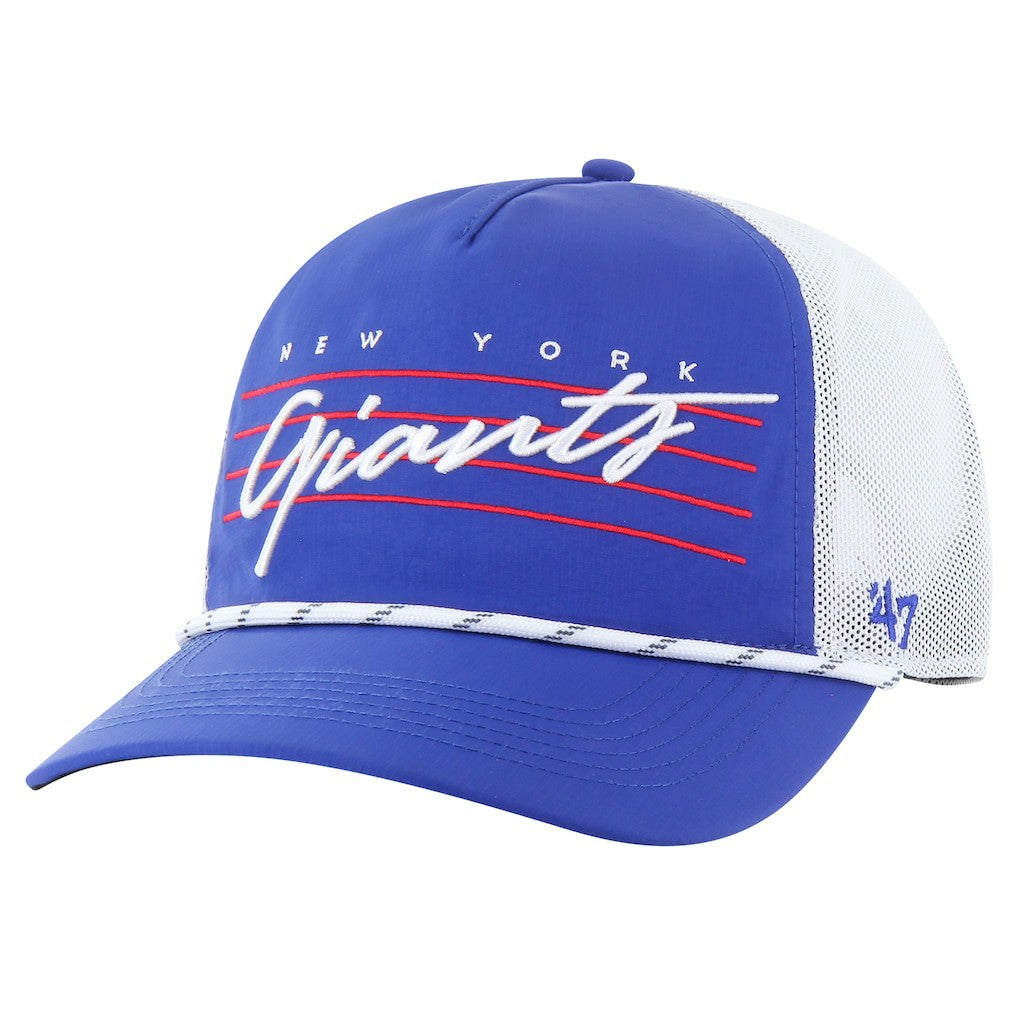 New York Giants '47 Downburst Relaxed Hitch Trucker Adjustable Hat Royal/White - 47 brand