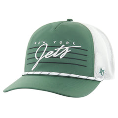 New York Jets '47 Downburst Relaxed Hitch Trucker Adjustable Hat Green/White - 47 brand