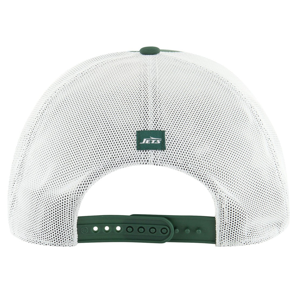 New York Jets '47 Downburst Relaxed Hitch Trucker Adjustable Hat Green/White - 47 brand