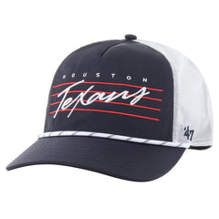 Houston Texans '47 Downburst Relaxed Hitch Trucker Adjustable Hat Navy/White - 47 brand