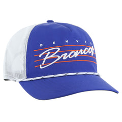 Denver Broncos '47 Downburst Relaxed Hitch Trucker Adjustable Hat Royal/White - 47 brand
