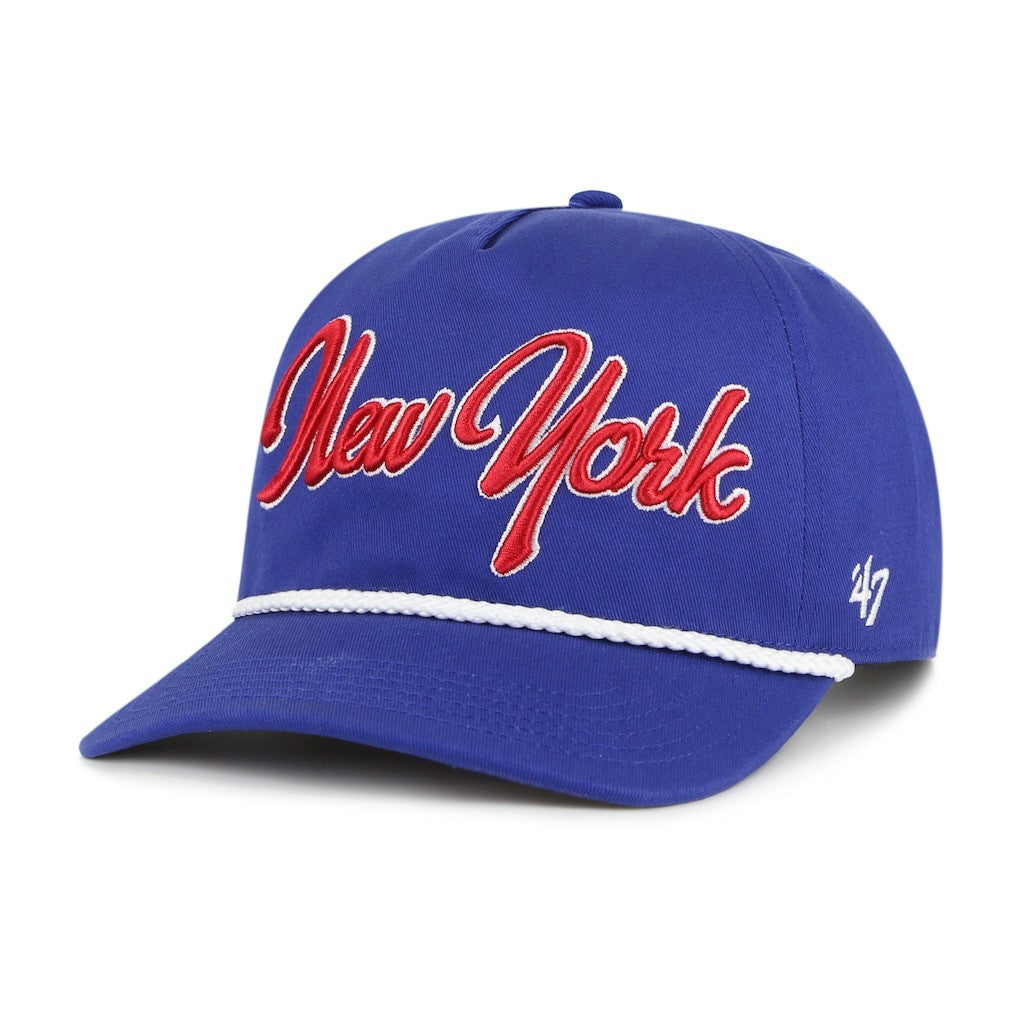 New York Giants '47 Overhand Hitch Adjustable Hat Royal - 47 brand