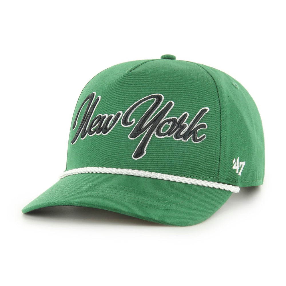 New York Jets '47 Overhand Hitch Adjustable Hat Green - 47 brand