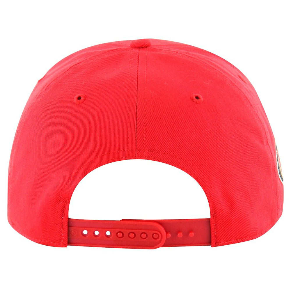 San Francisco 49ers '47 Overhand Hitch Adjustable Hat Scarlet - 47 brand