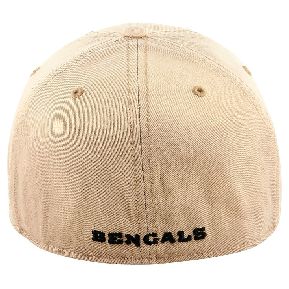 Cincinnati Bengals '47 Dusted Relaxed Franchise Fitted Hat Khaki - 47 brand