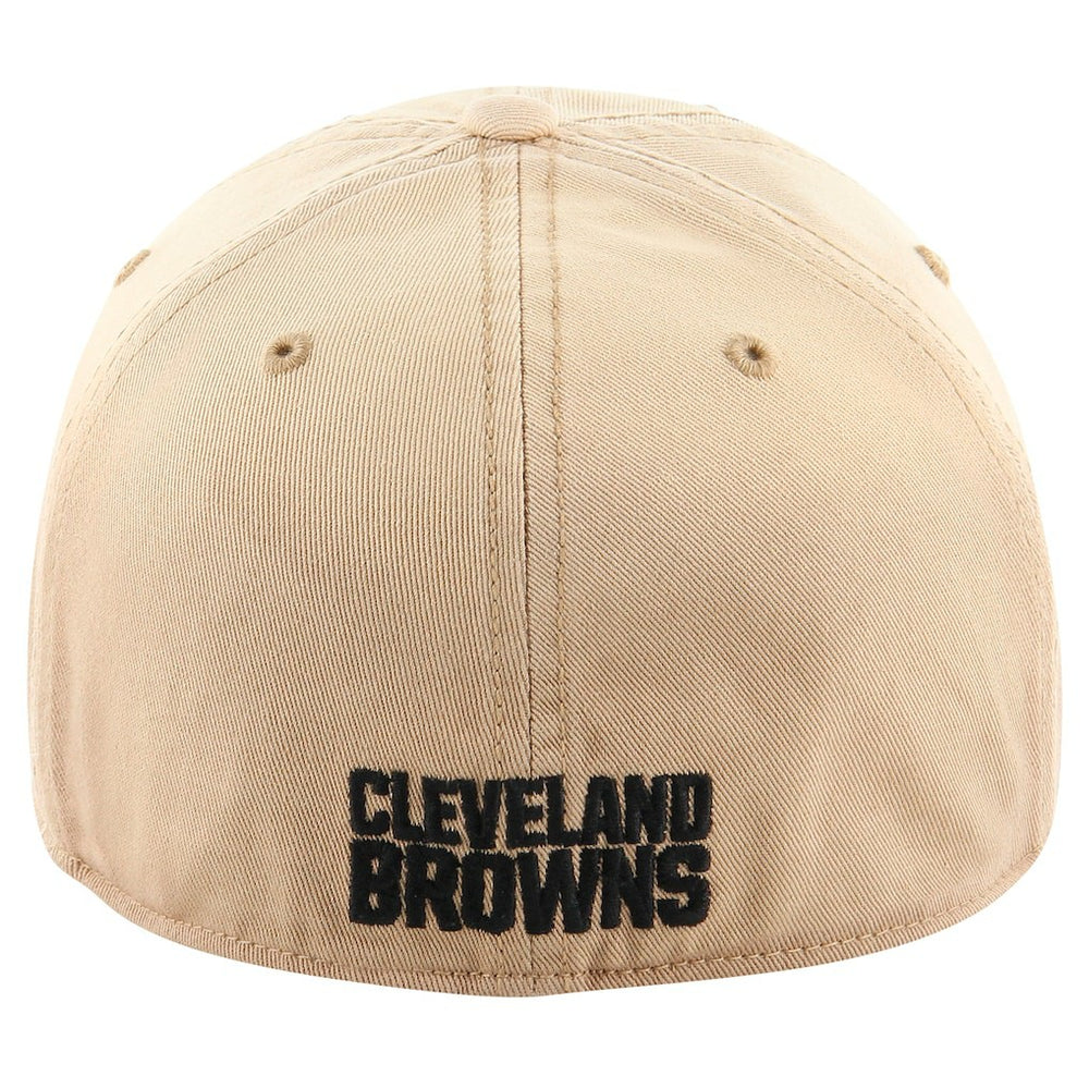 Cleveland Browns '47 Dusted Relaxed Franchise Fitted Hat Khaki - 47 brand