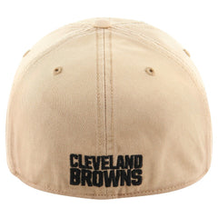 Cleveland Browns '47 Dusted Relaxed Franchise Fitted Hat Khaki - 47 brand