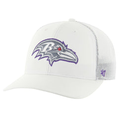 Baltimore Ravens '47 Snowball Trophy Stretch Fit Hat White - 47 brand