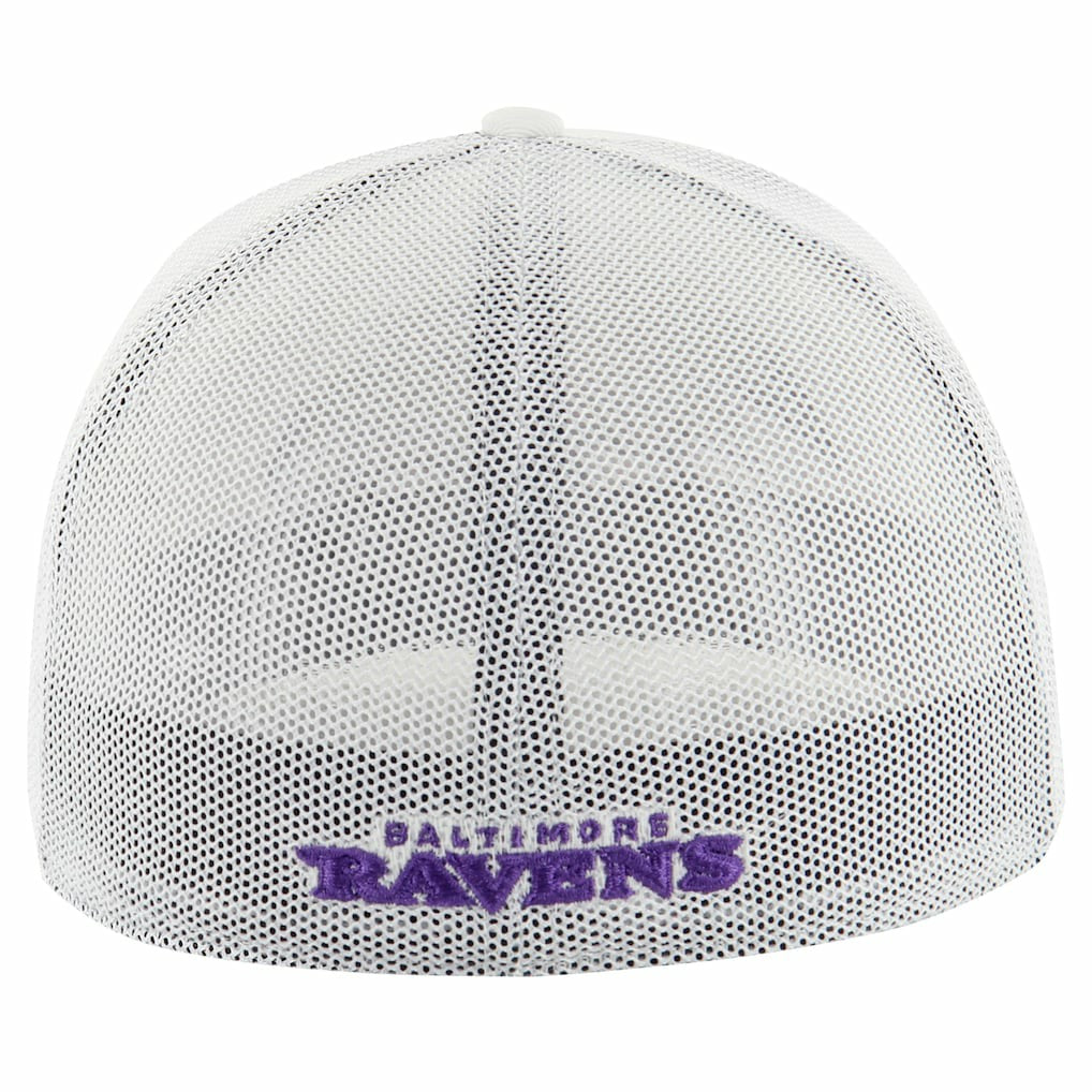 Baltimore Ravens '47 Snowball Trophy Stretch Fit Hat White - 47 brand