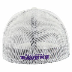 Baltimore Ravens '47 Snowball Trophy Stretch Fit Hat White - 47 brand