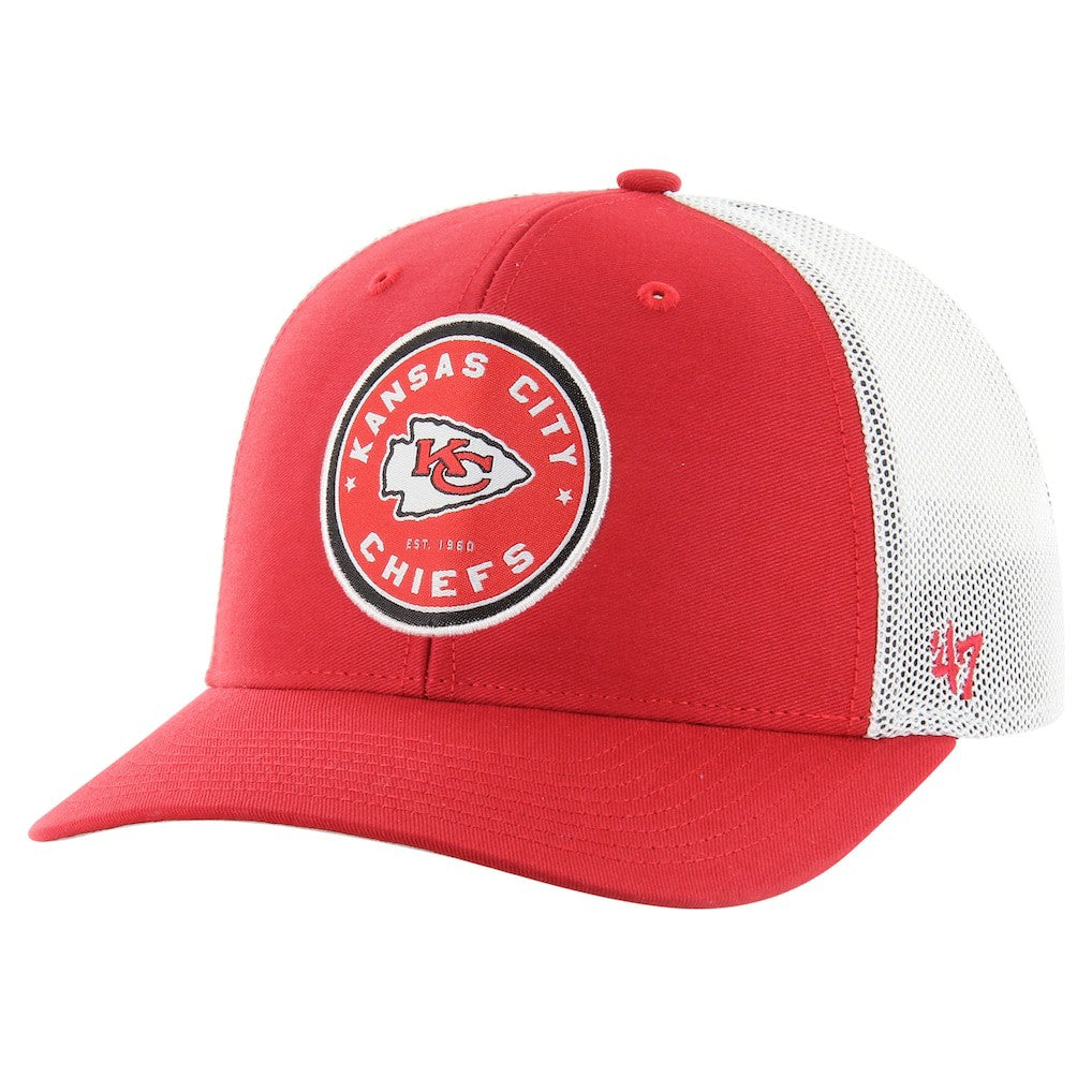 Kansas City Chiefs '47 Disclose Trophy Stretch Fit Hat Red - 47 brand