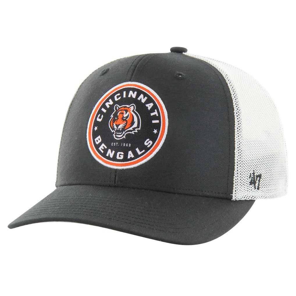 Cincinnati Bengals '47 Disclose Trophy Stretch Fit Hat Black - 47 brand