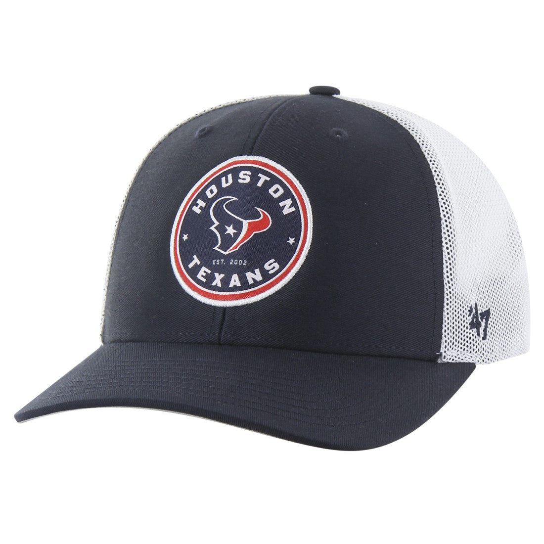 Houston Texans '47 Disclose Trophy Stretch Fit Hat Navy - 47 brand