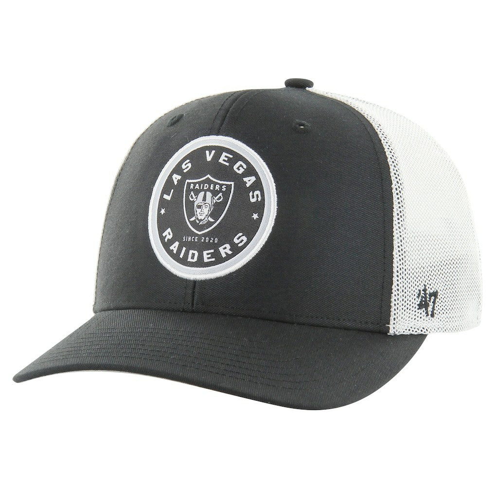 Las Vegas Raiders '47 Disclose Trophy Stretch Fit Hat Black - 47 brand