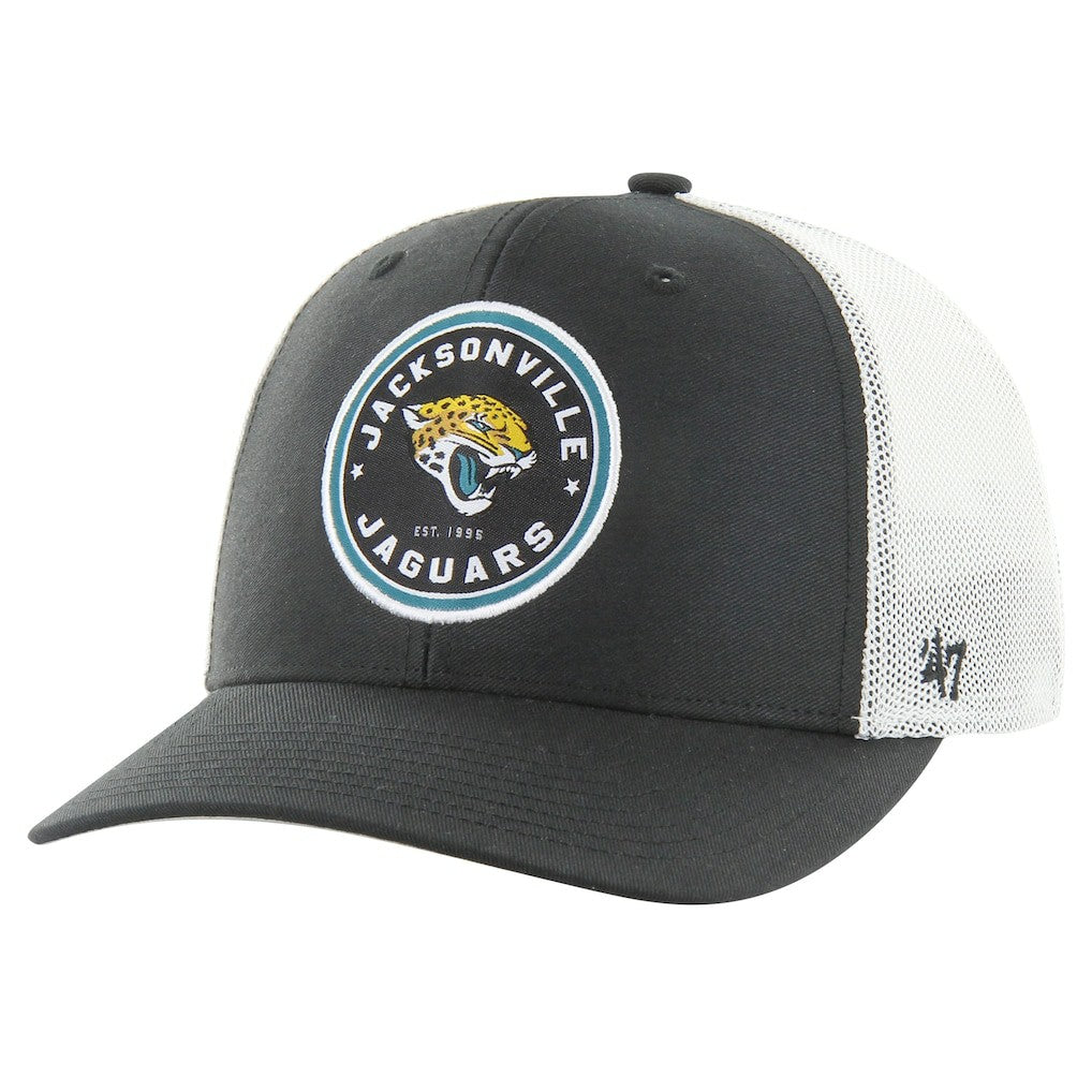 Jacksonville Jaguars '47 Disclose Trophy Stretch Fit Hat Black - 47 brand