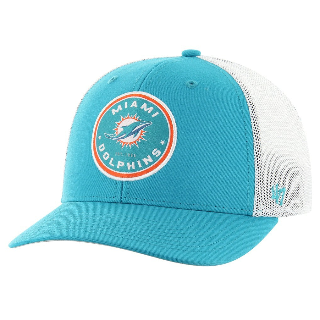 Miami Dolphins '47 Disclose Trophy Stretch Fit Hat Aqua - 47 brand