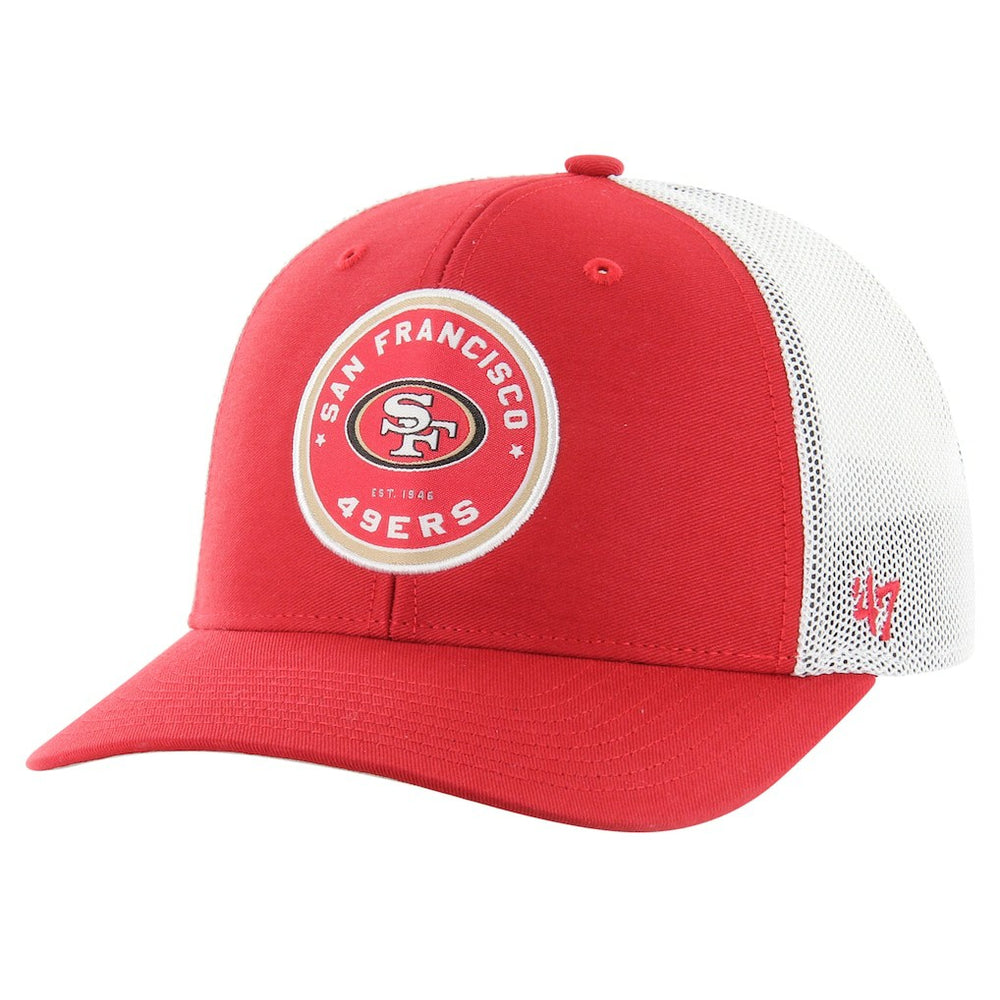 San Francisco 49ers '47 Disclose Trophy Stretch Fit Hat Scarlet - 47 brand