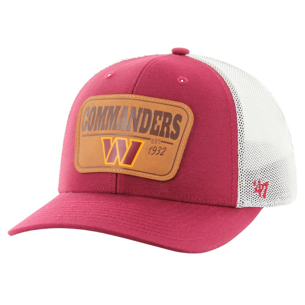 Washington Commanders '47 Thrash Trophy Flex Hat Burgundy/White - 47 brand