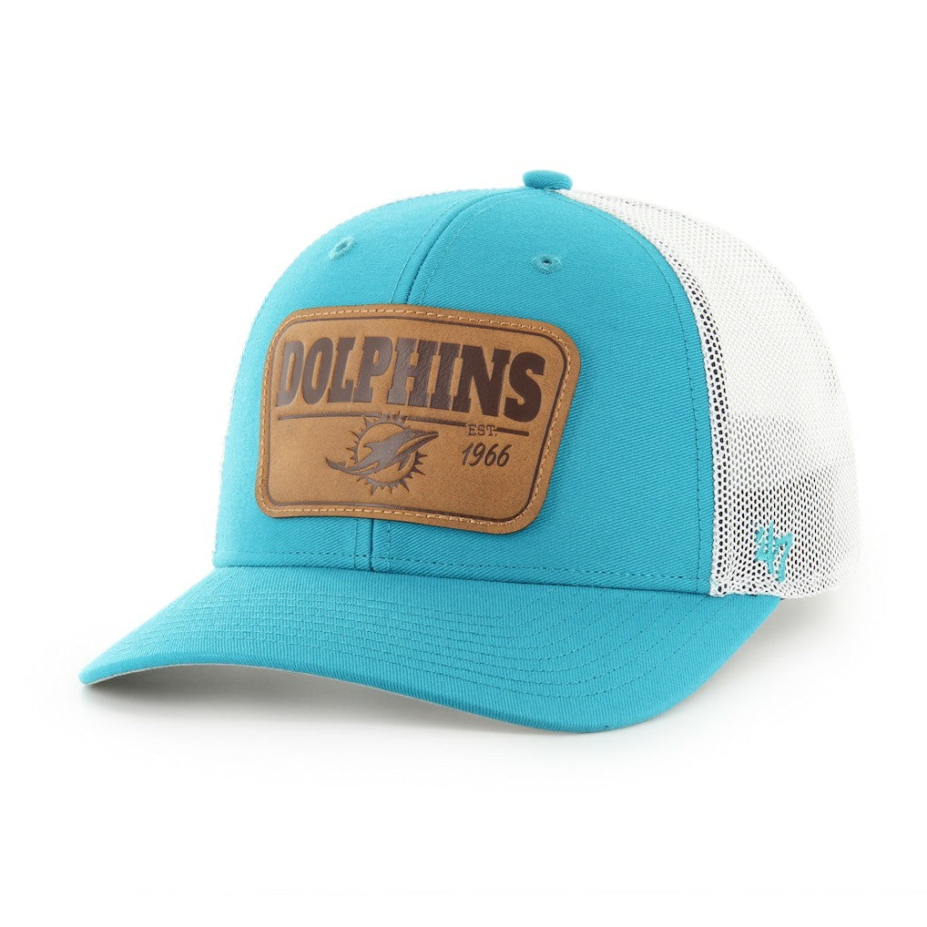 Miami Dolphins '47 Thrash Trophy Flex Hat Aqua/White - 47 brand