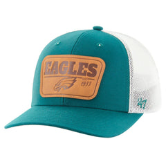 Philadelphia Eagles '47 Thrash Trophy Flex Hat Midnight Green/White - 47 brand