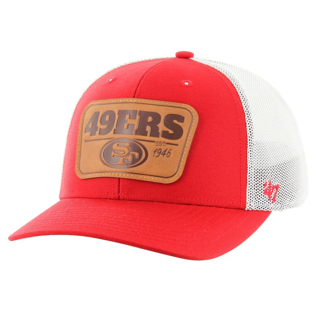 San Francisco 49ers '47 Thrash Trophy Flex Hat Scarlet/White - 47 brand