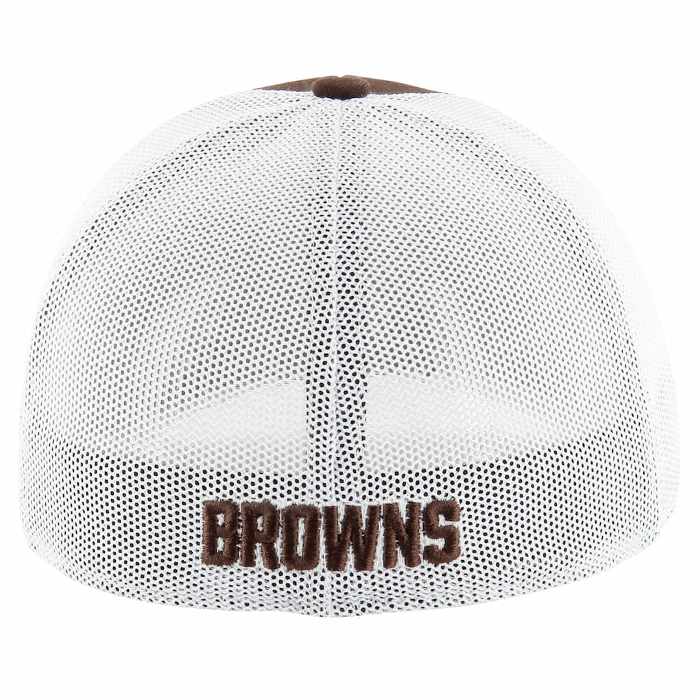 Cleveland Browns '47 Thrash Trophy Flex Hat Brown/White - 47 brand