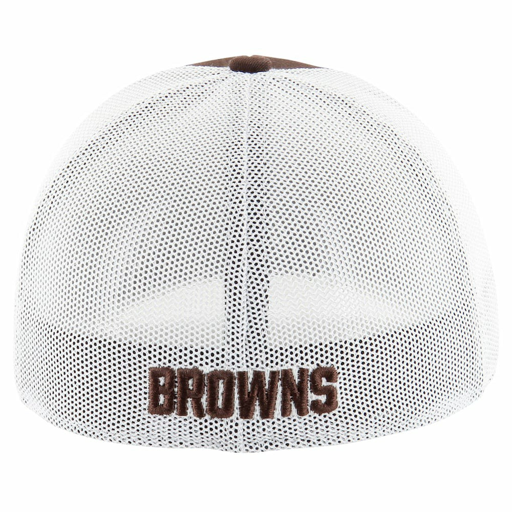 Cleveland Browns '47 Thrash Trophy Flex Hat Brown/White - 47 brand