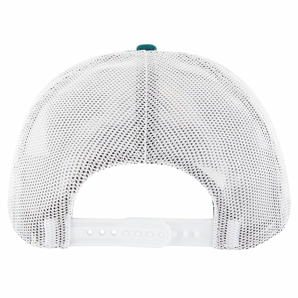 Philadelphia Eagles '47 Team Unstructured Trucker Adjustable Hat Green/White - 47 brand