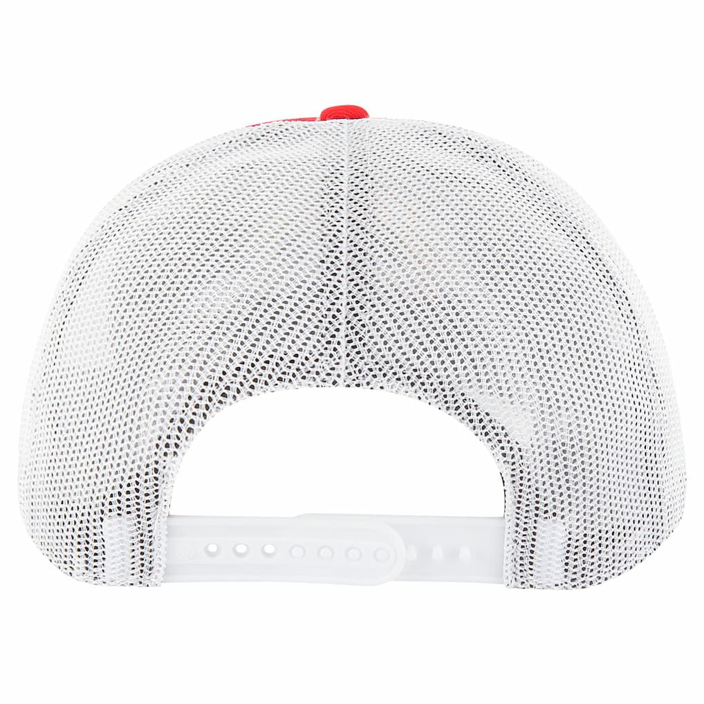 San Francisco 49ers '47 Team Unstructured Trucker Adjustable Hat Scarlet/White - 47 brand