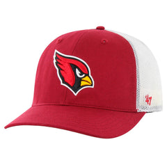 Arizona Cardinals '47 Team Unstructured Trucker Adjustable Hat Cardinal/White - 47 brand