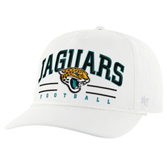 Jacksonville Jaguars '47 Roscoe Hitch Rope Adjustable Hat White - 47 brand