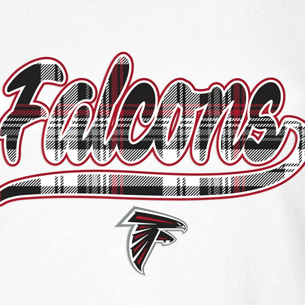 Atlanta Falcons New Era Women's 3rd Down T-Shirt White/Red - NFL