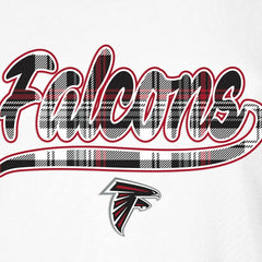 Atlanta Falcons New Era Women's 3rd Down T-Shirt White/Red - NFL