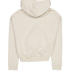 Cleveland Browns New Era Women's 3rd Down Historic Pullover Hoodie Cream - NFL