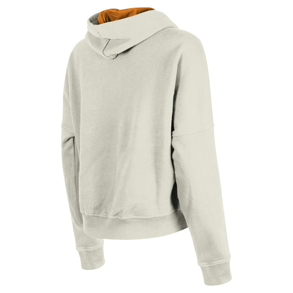 Tampa Bay Buccaneers New Era Women's 3rd Down Historic Pullover Hoodie Cream - NFL